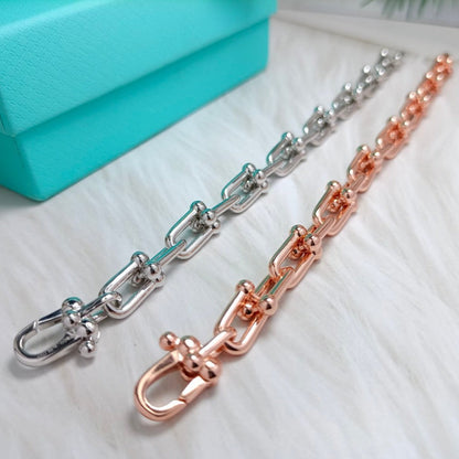 [Resenly Jewelry]HARDWEAR BRACELET PINK GOLD AND SILVER