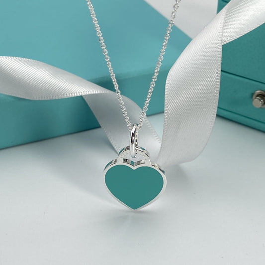 [Resenly Jewelry]HEART PEDANT SILVER NECKLACE