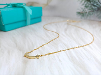 [Resenly Jewelry]MINI SMILE PEDANT NECKLACE