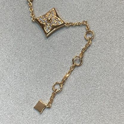 [Resenly Jewelry]STAR AND SUN 4 MOTIFS GOLD DIAMONDS BRACELET