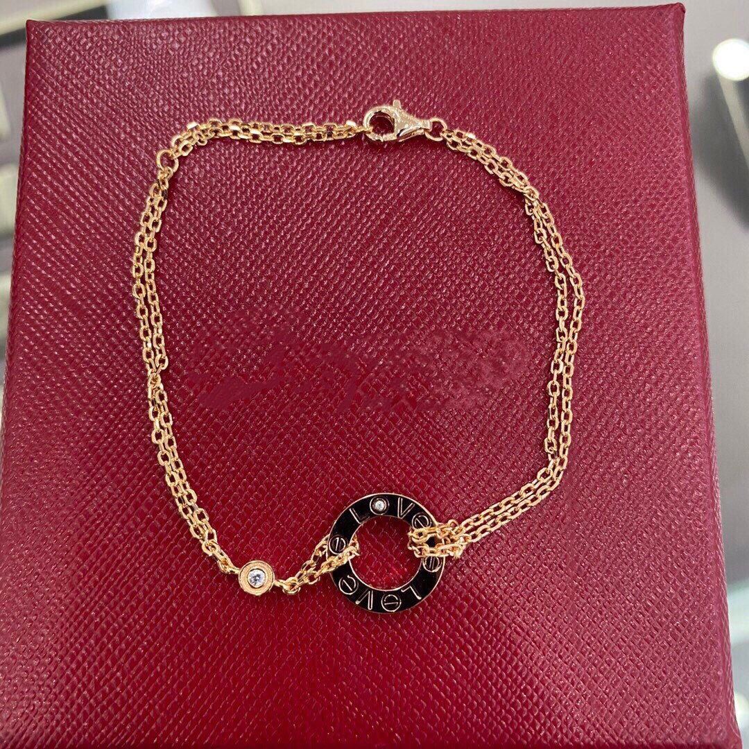 [Resenly Jewelry]LOVE BRACELET 2 DIAMOND