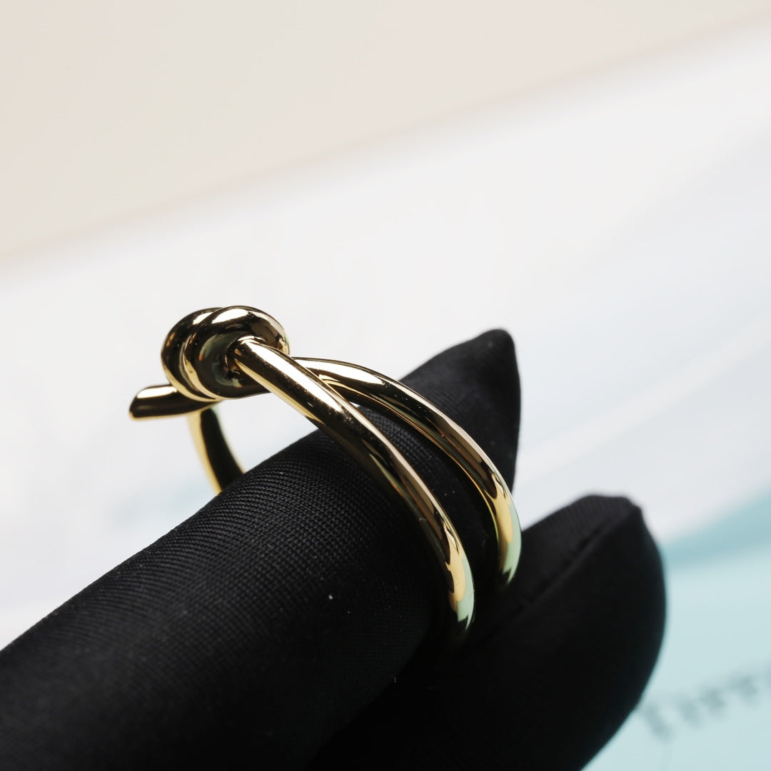 [Resenly Jewelry]KNOT RING GOLD