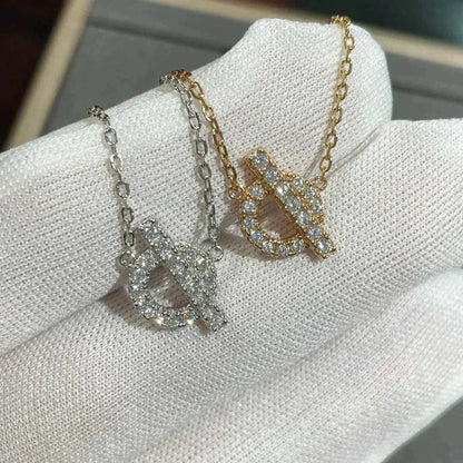 [Resenly Jewelry]ECHAPEE NECKLACE DIAMOND