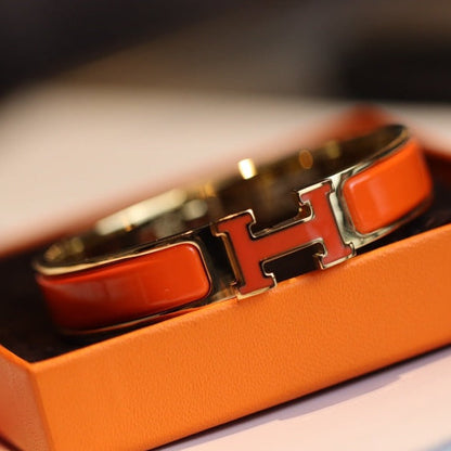 [Resenly Jewelry]H BRACELET 12MM GOLD