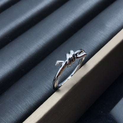 [Resenly Jewelry]KNOT RING 1.2MM