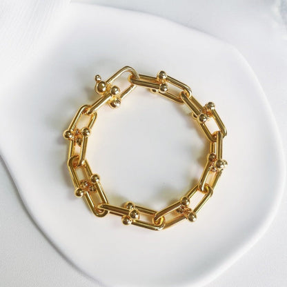 [Resenly Jewelry]HARDWEAR GOLD BRACELET