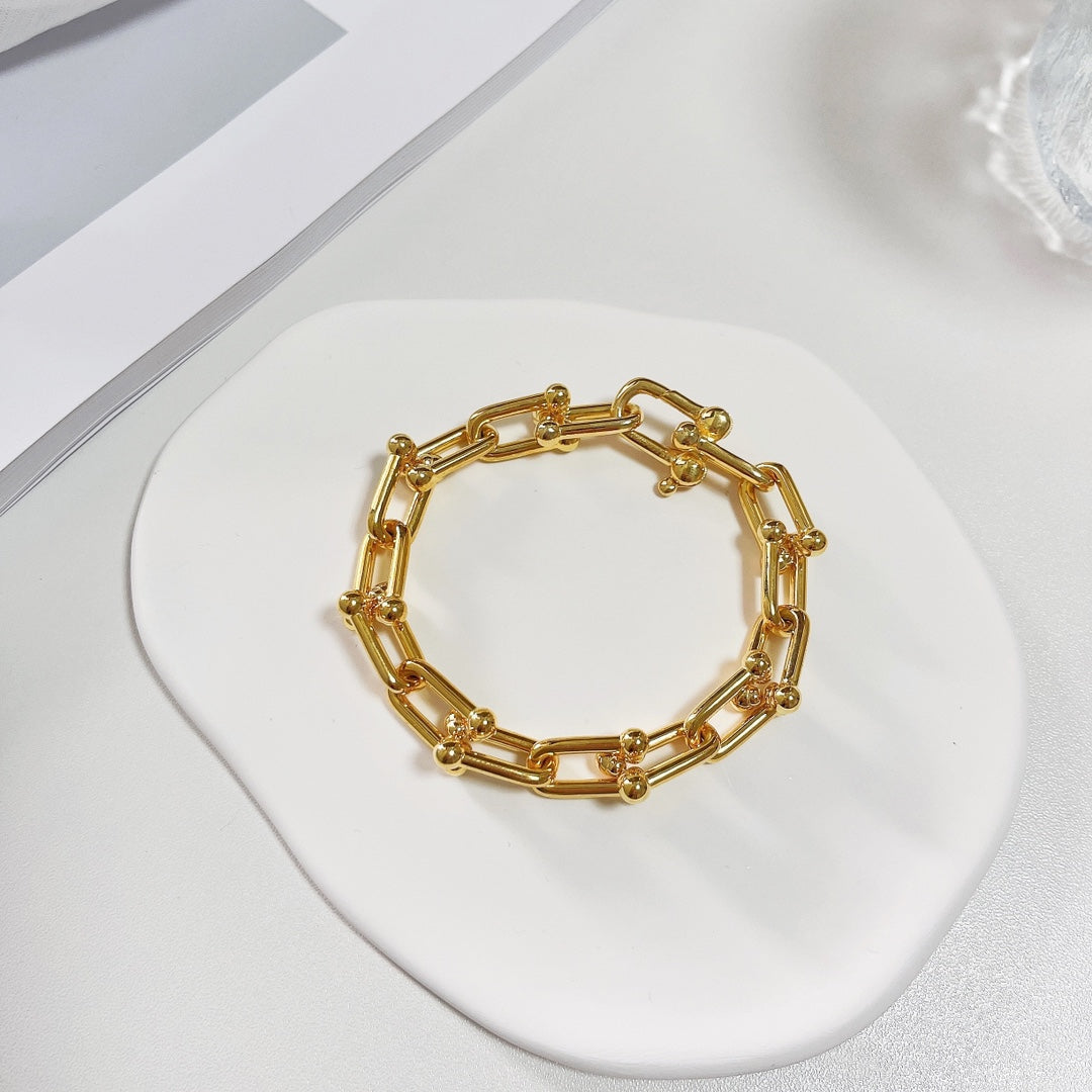 [Resenly Jewelry]HARDWEAR GOLD BRACELET