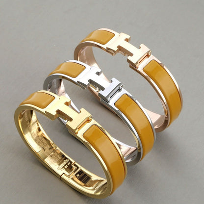 [Resenly Jewelry]H BRACELET PERU 12MM