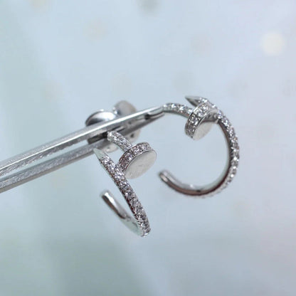 [Resenly Jewelry]JUSTE FULL DIAMOND SMALL EARRINGS