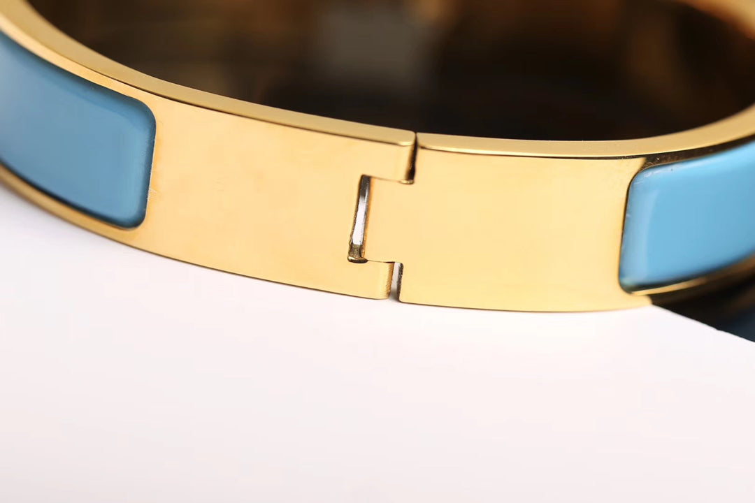 [Resenly Jewelry]H CLOUD BLUE BRACELET GOLD DIAMOND