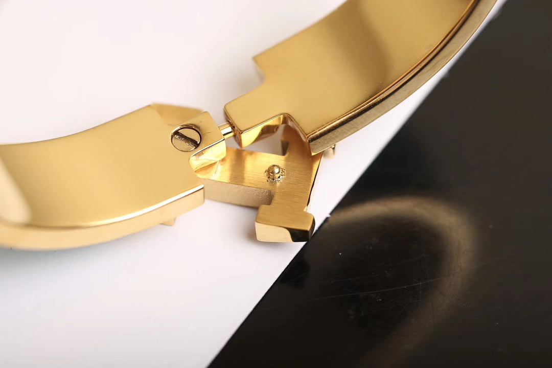 [Resenly Jewelry]H CLOUD BLUE BRACELET GOLD DIAMOND