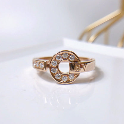 [Resenly Jewelry]DREAM RING DIAMOND PINK GOLD
