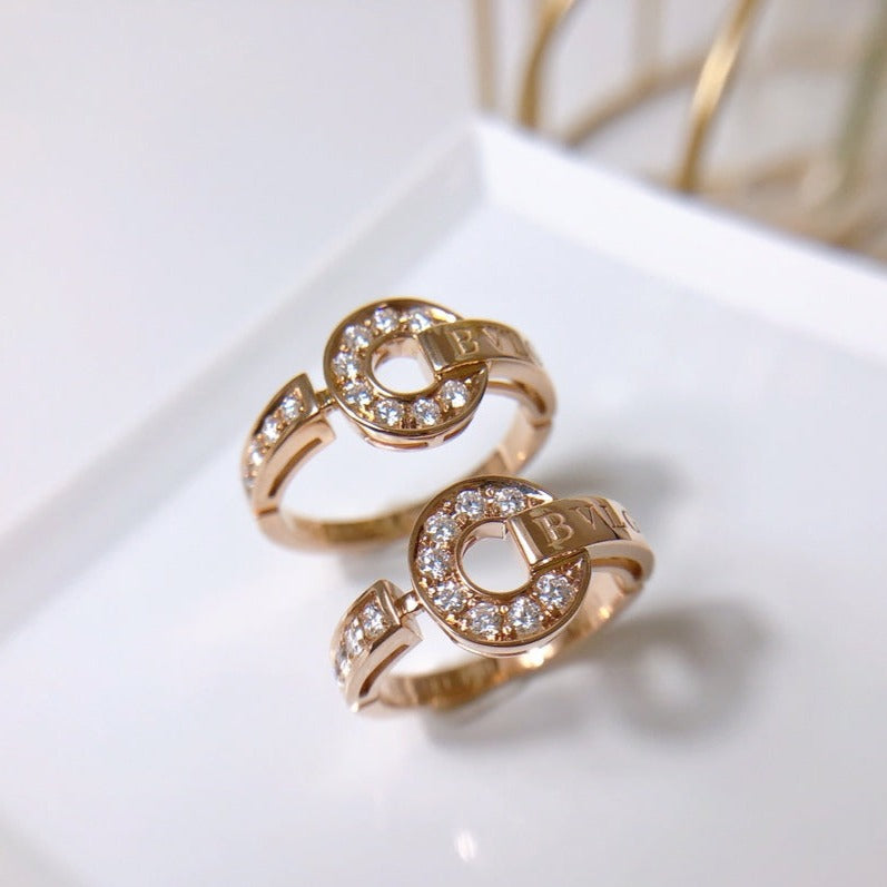 [Resenly Jewelry]DREAM RING DIAMOND PINK GOLD