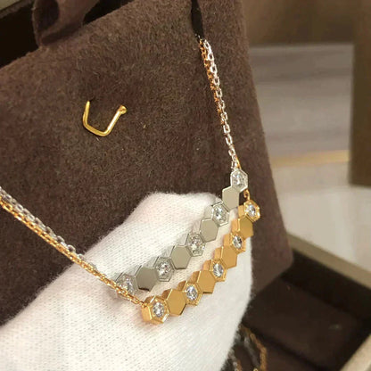 [Resenly Jewelry]BEE LOVE NECKLACE DIAMOND
