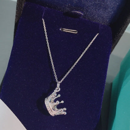 [Resenly Jewelry]CROWN PEDANT NECKLACE