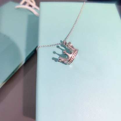 [Resenly Jewelry]CROWN PEDANT NECKLACE