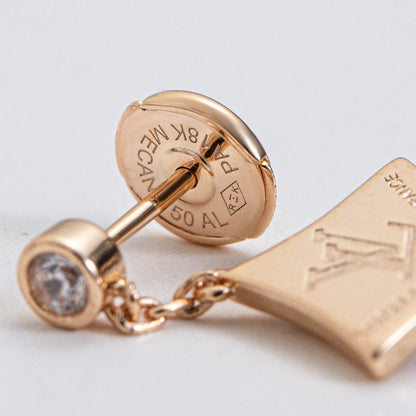 [Resenly Jewelry]STAR DIAMONDS EARRINGS GOLD