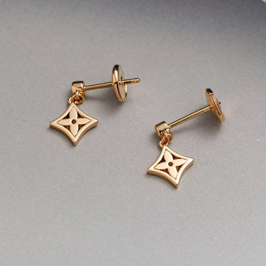 [Resenly Jewelry]STAR EARRINGS GOLD