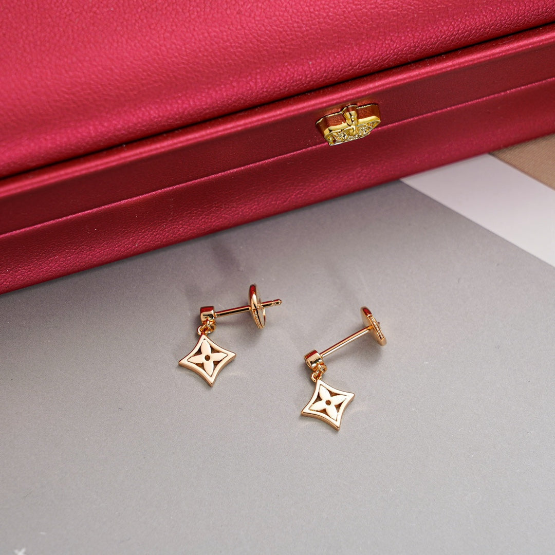[Resenly Jewelry]STAR EARRINGS GOLD