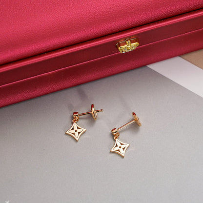[Resenly Jewelry]STAR EARRINGS GOLD