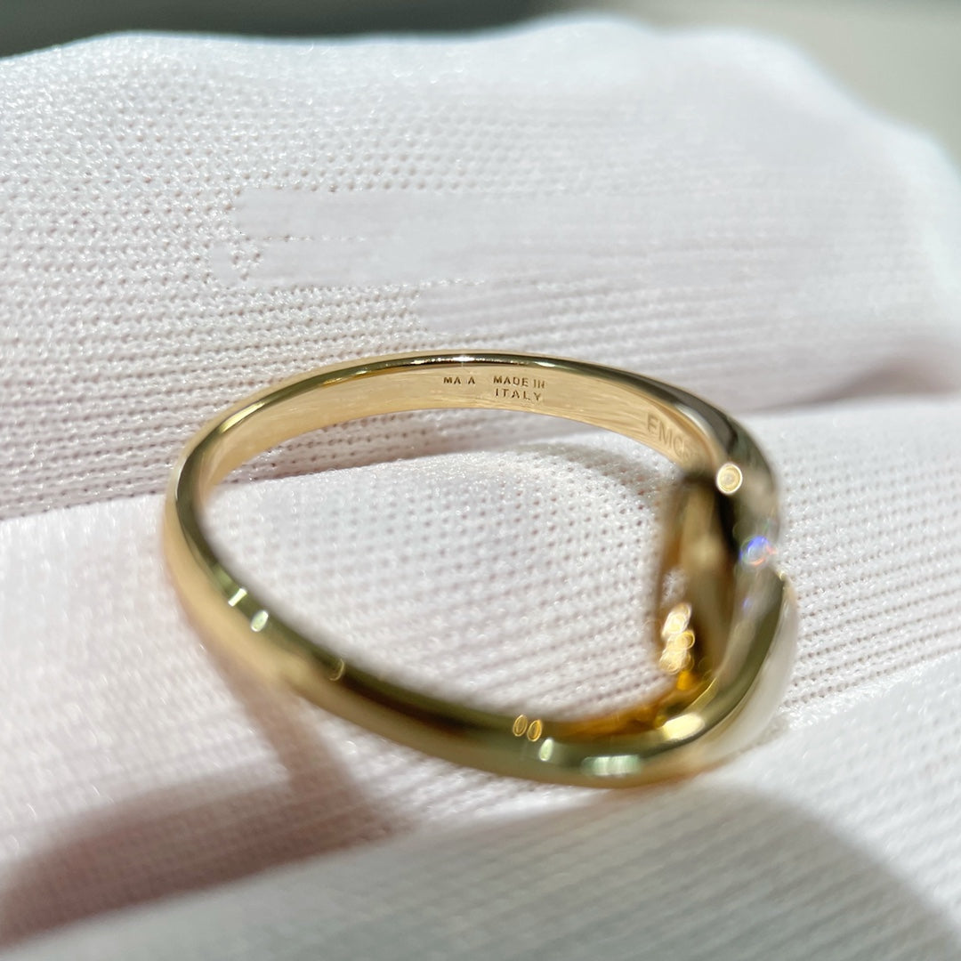 [Resenly Jewelry]DREAM RING PINK GOLD DIAMOND