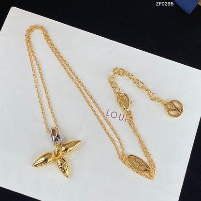 [Resenly Jewelry]LOUISETTE PEDANT GOLD NECKLACE
