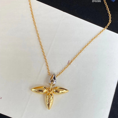 [Resenly Jewelry]LOUISETTE PEDANT GOLD NECKLACE