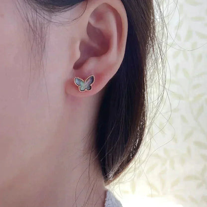 [Resenly Jewelry]BUTTERFLY DARK MOP  EARRINGS