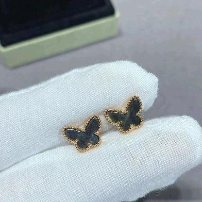 [Resenly Jewelry]BUTTERFLY DARK MOP  EARRINGS