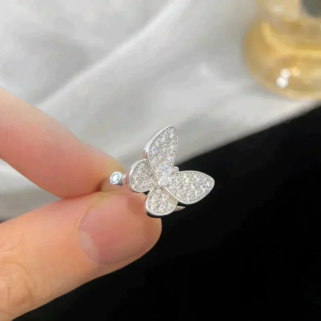 [Resenly Jewelry]BUTTERFLY DIAMOND RING
