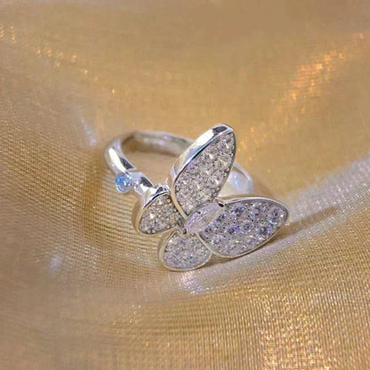 [Resenly Jewelry]BUTTERFLY DIAMOND RING