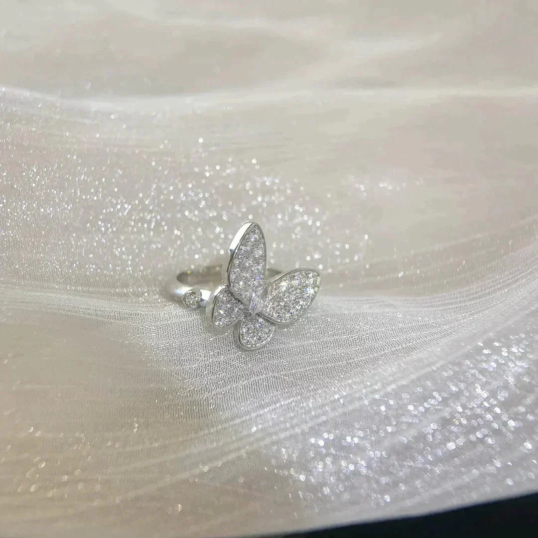 [Resenly Jewelry]BUTTERFLY DIAMOND RING