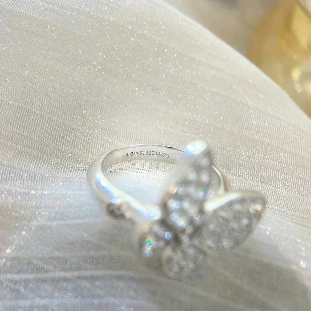 [Resenly Jewelry]BUTTERFLY DIAMOND RING