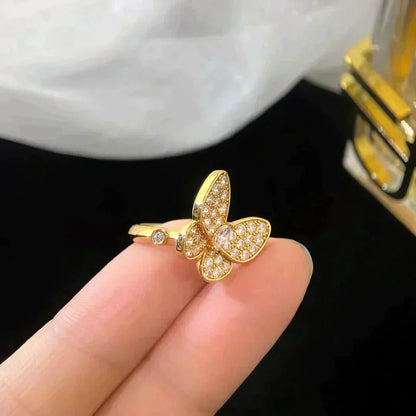[Resenly Jewelry]BUTTERFLY DIAMOND RING