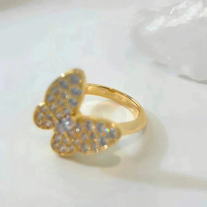 [Resenly Jewelry]BUTTERFLY DIAMOND RING