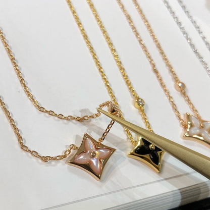 [Resenly Jewelry]STAR BLACK MOP NECKLACE