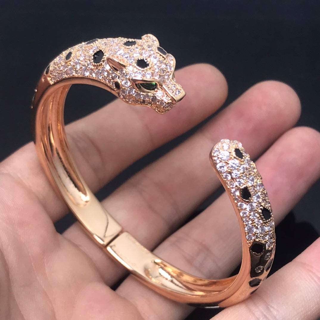 [Resenly Jewelry]PANTHERE BIG BRACELET DIAMONDS