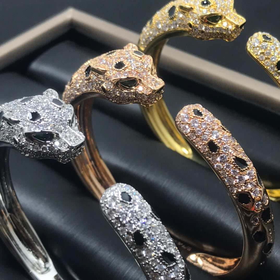 [Resenly Jewelry]PANTHERE BIG BRACELET DIAMONDS