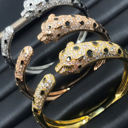 [Resenly Jewelry]PANTHERE BIG BRACELET DIAMONDS
