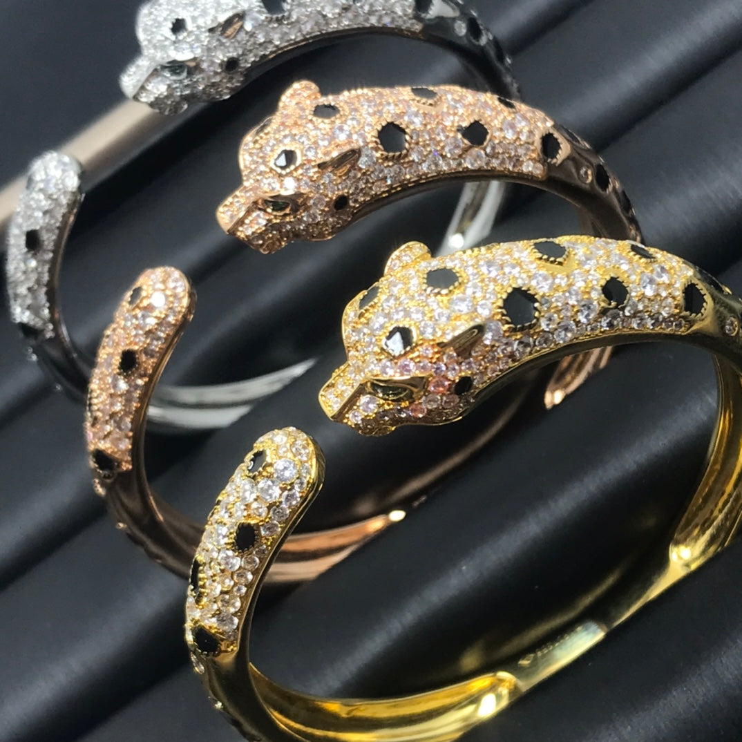 [Resenly Jewelry]PANTHERE BIG BRACELET DIAMONDS