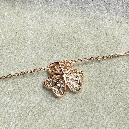 [Resenly Jewelry]FLOWER DIAMOND NECKLACE
