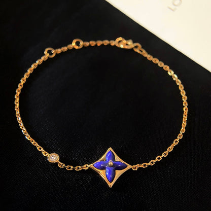 [Resenly Jewelry]COLOR STAR PINK GOLD DIAMOND BRACELET