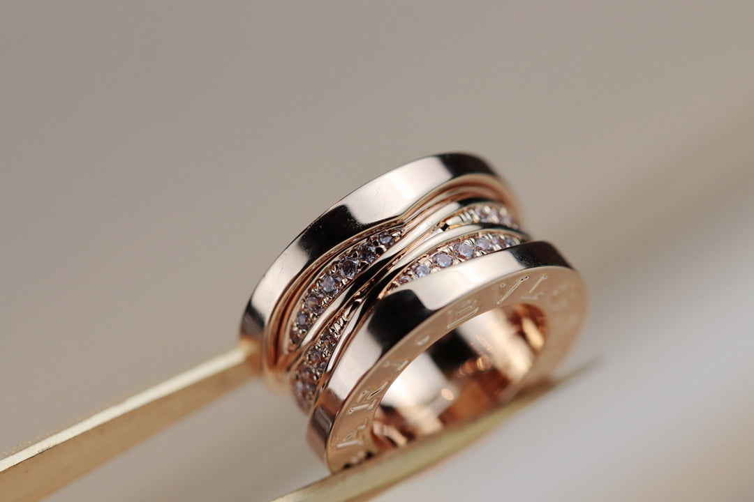 [Resenly Jewelry]ZERO 1 PINK GOLD DIAMOND NECKLACE