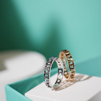 [Resenly Jewelry]T TRUE 3.5MM PINK GOLD RING