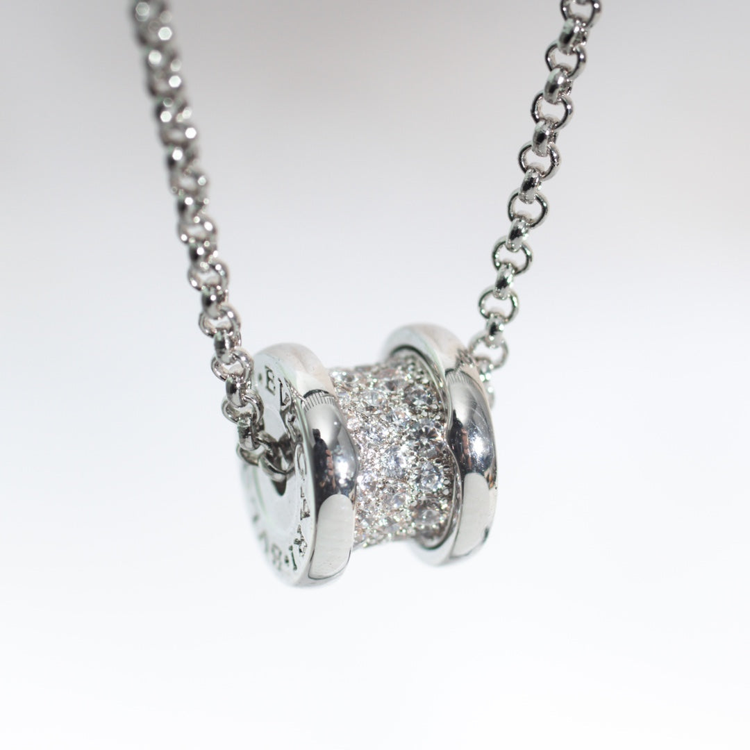 [Resenly Jewelry]ZERO 1 SILVER DIAMOND NECKLACE