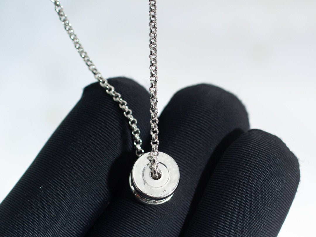 [Resenly Jewelry]ZERO 1 SILVER DIAMOND NECKLACE