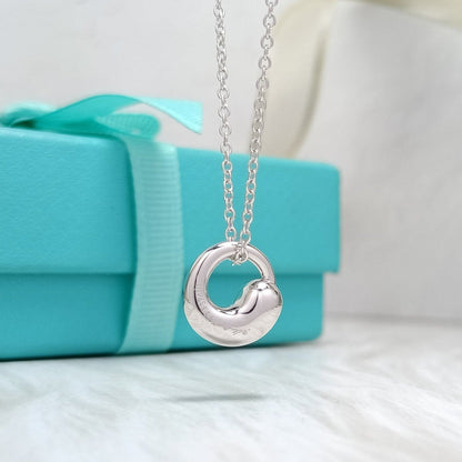 [Resenly Jewelry]SNAIL PEDANT SILVER NECKLACE