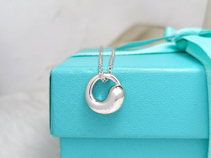 [Resenly Jewelry]SNAIL PEDANT SILVER NECKLACE
