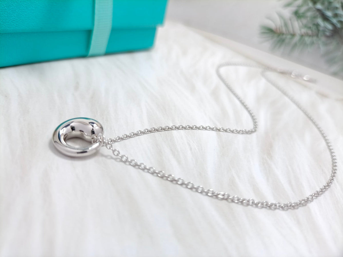[Resenly Jewelry]SNAIL PEDANT SILVER NECKLACE