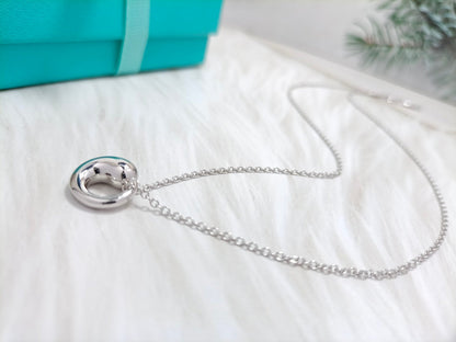 [Resenly Jewelry]SNAIL PEDANT SILVER NECKLACE